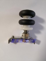 Frameless window accessories frameless window glass 12 generation pulley stainless steel wheels glass upper and lower hanging wheels