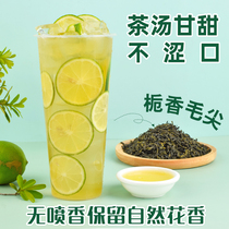 Zhixiang Maojian Gardenia Green Tea Tea Yanyue Color Zhixiao Milk Green Ancient Tea Fruit Tea Milk Tea Shop Special Raw Materials