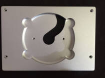 All-aluminum DIY CDM4 tray widened CDM4 bald head tray CDM4 laser head tray