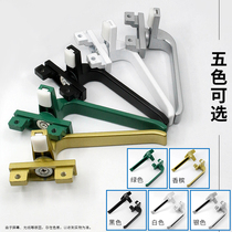 Old-fashioned aluminum alloy window handle 38 color aluminum inner and outer window handle lock sliding door window handle casement window handle