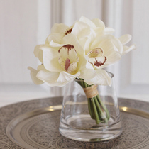 ladylike emulation orchid small cymbidium table flower bathroom furnishing decorated floral conference table decoration pendulum flowers
