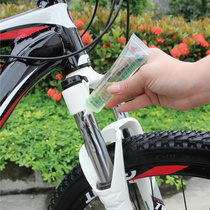 Mountain bike front fork maintenance oil bicycle front fork oil shock absorber lubricating oil silicone oil cleaning and maintenance