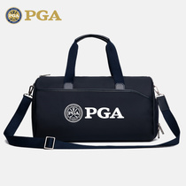 PGA golf clothing bag ultra-light portable large capacity men and womens clothing bag independent shoe bag Microfiber Leather
