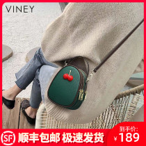 Viney bag 2020 New Tide leather Women bag fashion shoulder bag summer wild 2021 portable shoulder small bag