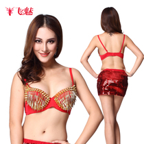 Flying charm new sexy nightclub bra willow nail underwear stage outfit European and American pole dance ds lead dance performance suit bra