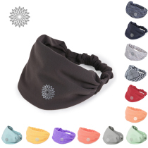 easyoga wide headband hair band Sports antiperspiration belt running sweat belt female yoga fitness sweating headscarf