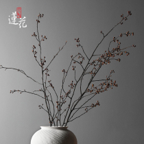 Big phase Lotus natural lampstand dry branches Joker dried flowers flower ornaments soft decoration Eternal Flower