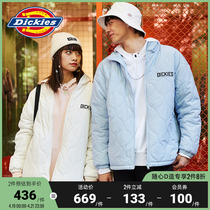 Dickies couple section quilted cotton clothes mens medium length thick coat spring summer new blouses 9724