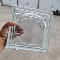 190*190*80 Sun pattern square hollow glass brick transparent transparent transparent light partition wall porch toilet partition