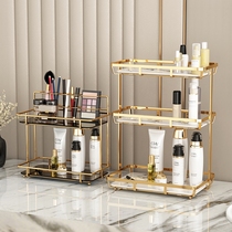 Toilet Shelf Free to punch Cosmetic Storage Box Tabletop Makeup Bench Dresser Stomp Lipstick