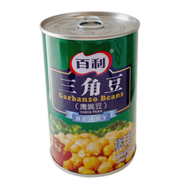 Baili triangle canned beans Baked special chickpeas Ready-to-eat Western salad raw materials 24 cans