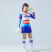 Primary and secondary school students cheerleading uniforms