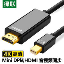 Green Union minidp to hdmi line 4K HD notebook connection monitor projector TV displayport Thunder 2 adapter for Apple macbook
