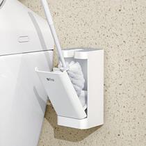 Toilet toilet brush toilet cleaning brush soft hair toilet brush wall-mounted base wall-mounted brush set