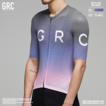 GRC Endless Riding Suit FADE Tiansilk Printed Gradient Short Sleeve Spring Summer Road Bike Ride male