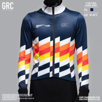 GRC Endless Riding Wear-Collision Color Long Sleeve Catch Suede Warm Autumn Winter Jacket Road Bike Ride male