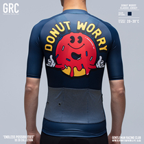 GRC Endless Riding Suit DONUT WORRY Sweet Donut Short Sleeve Blouse Summer Bike Ride for men and women
