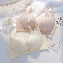 Chang Xiang Shi Modal underwear Womens small chest gathered large rimless flat chest special sub-breast anti-sagging bra