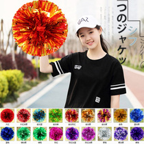 Cheerleaders hand flower Primary School June 1 children cheerleading hand flower cheerleading flower Flower Ball square dance hand holding flower props