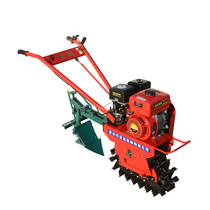  Micro tiller plow field soil turning rotary tiller wasteland opening gasoline multi-function agricultural small tillage field weeding trenching ripper