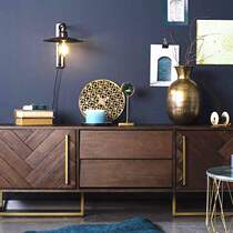 Nordic full solid wood TV cabinet coffee table combination Modern simple light luxury household small household living room multi-functional floor cabinet