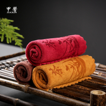Thickened tea towel absorbent tea cloth tea table cloth rag tea mat kung fu tea accessories towel tea mat Zen