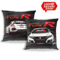 Thdomain 10 generation FD2 sports FK8 FK8 engine K20 red head sports car TYPES customised car leaning pillow JDM Pillow