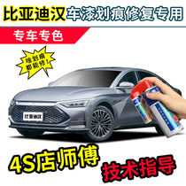 BYD Han ev paint pen time Gray dm car paint scratch repair Red Pearl White black self-spray paint