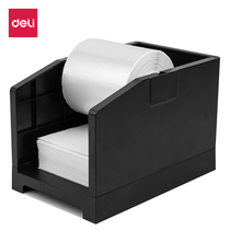 DELI 15208-face single box Electronic face single express order storage box face single box external label bracket
