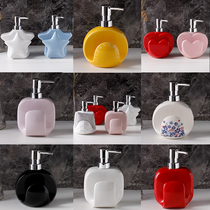 Multi-functional detergent bottled hand sanitizer bottle with sponge seat bath bottle