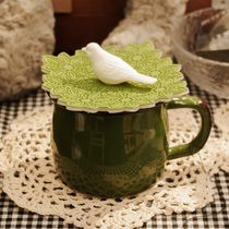 Export Japan francfranc Cup Lid Rabbit Cat Animal Mug Cover Silicone Universal Water Cup Lid