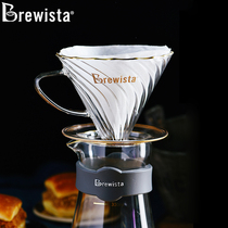 Brewista Turandot Glass hand-brewed coffee Crystal filter cup for 1-2 people bonavita pro free filter paper