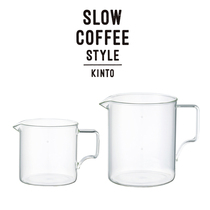 Japanese Kinto OCT series hand-brewed coffee sharing pot heat-resistant straight glass coffee pot 300 600ml