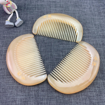 Natural horn comb hair loss personal care scalp massage small women Bag bag baby horn comb