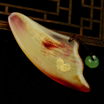 The live room commemorative version of natural horn scraping wave plate face back neck scraping Meridian film Universal