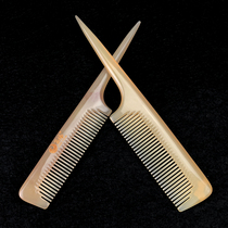 Corner natural horn comb hair type comb comb horn comb baby pick split hair comb girl braid child pointed tail comb