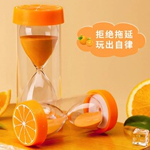 Time hourglass timer creative 10 20 30 minutes 60 half hours to learn to eat anti-fall children's ornaments