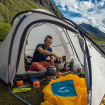 Naturehike Norwegian Haibi One Room One Hall Tent Outdoor Camping Ultra Light Tunnel Tent Double Winter