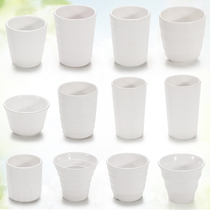 A5 Melamine Cup plastic water cup anti-imitation porcelain mug cup tea cup hotel Cup restaurant tableware
