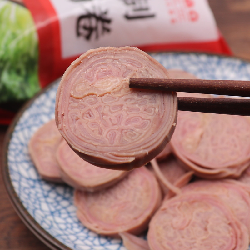 Taizhou Wenling specialty small intestine roll Bitter sausage braised meat cooked private food snacks Wine and vegetables 250gX2 packs