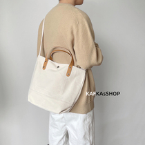 KAFKAsSHOP Cortex Handles Tote Bag Inclined Satchel for men and women with the same sails bag individuality Street pat single shoulder