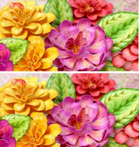 Heartfelt CreationsEZ seal cutting Template small zinnia HCPC-3924 HCD1-7315