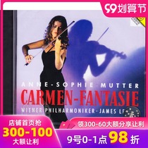 Spot (audio-visual) Mutter-Song of the Rangers Carmen Fantasia Violin CD 4375442