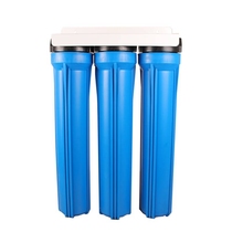 20 New inch three-stage device thickened filter bottle front filter triplets household kitchen aquarium water water purification fish farming