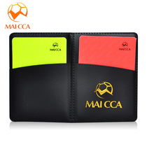 Football referee red and yellow card football game equipment referee supplies teasers record card referee equipment