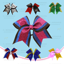 Professional custom cheerleading headwear competition floral headdress new diamond rope optional color letters