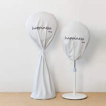Electric fan cover Electric fan dust cover cover Fan vertical floor-to-ceiling protective cover All-wrapped fabric anti-gray mesh cover