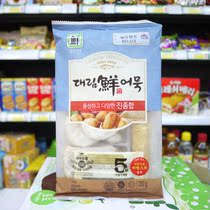 South Korea imported ideological trend Dalin comprehensive fish cake sweet or not spicy fried rice cake hot pot fish cake 230g * 2 inside soup
