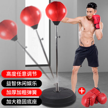 Speed ball Boxing training tumbler vent decompression Vertical sanda reaction Adult sandbag Home fitness equipment