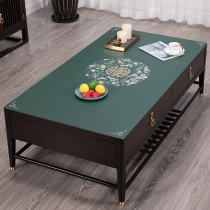 Chinese coffee table mat leather waterproof and oil-proof non-slip coffee table tablecloth 6206 Chinese style cover cloth tablecloth table mat thick